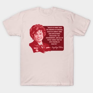 Joycelyn Elders Portrait and Quote T-Shirt